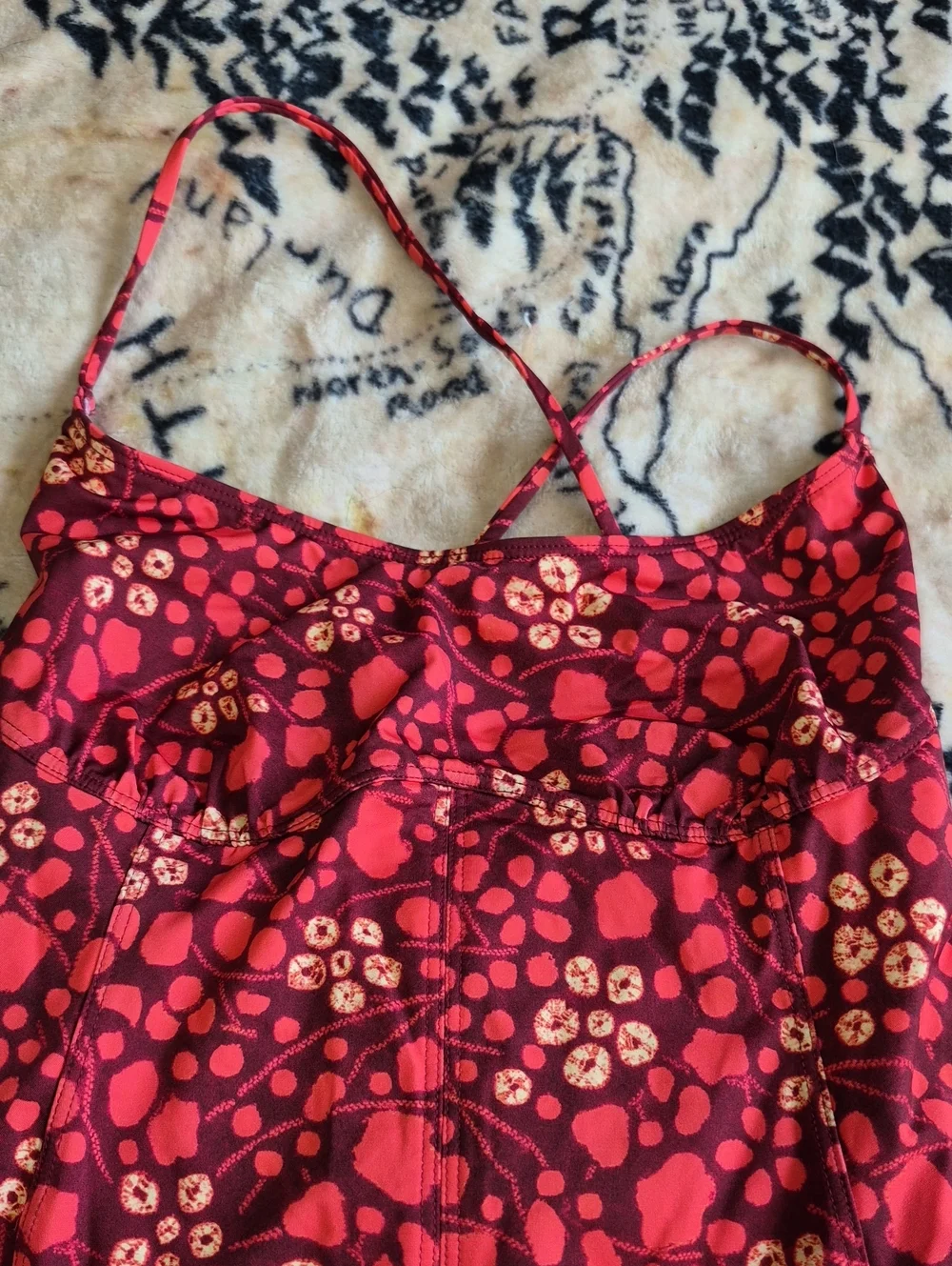 Ulla Johnson Positano Maillot One Piece Swimsuit Size L Coral NWT